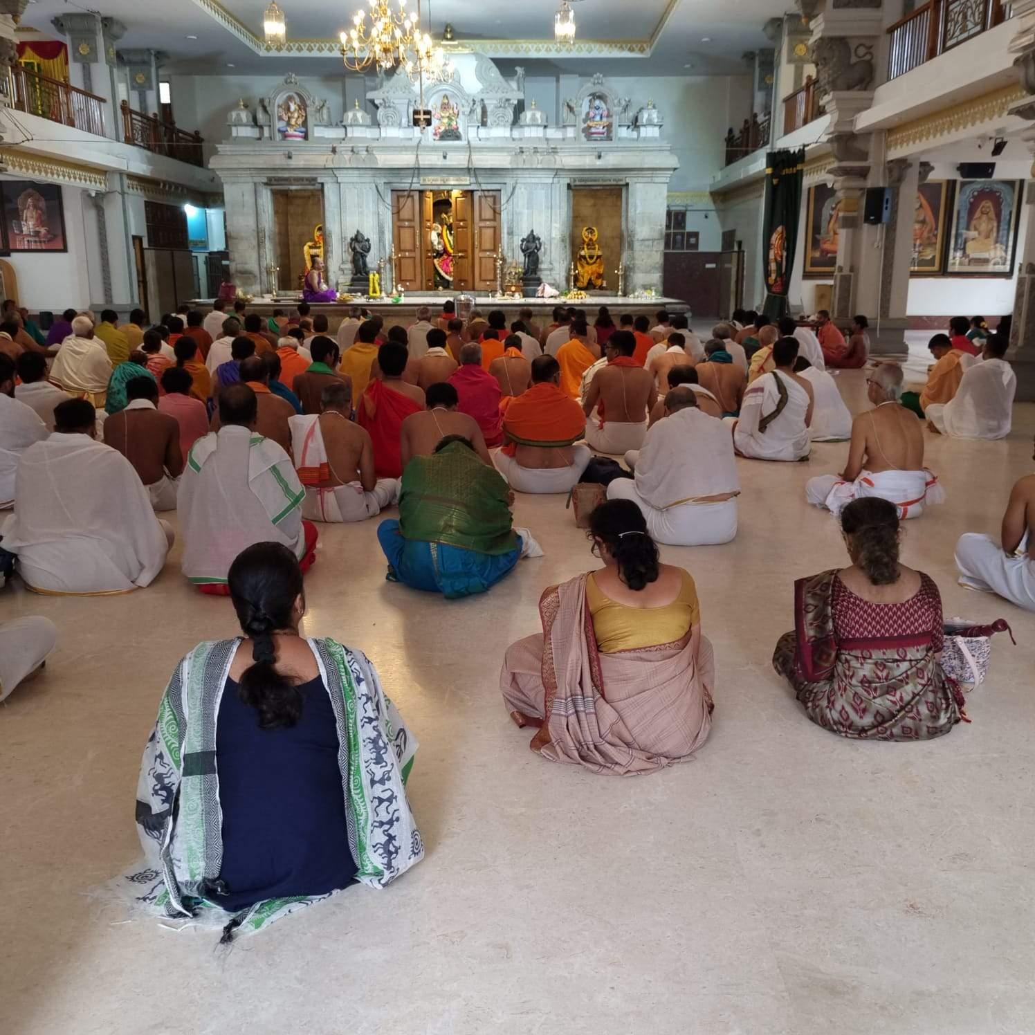 Shri Raghavendra stotra parayana - UM Bengaluru -2