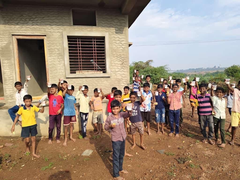 Milk Distribution Drive - Pramodatma Goshala-3