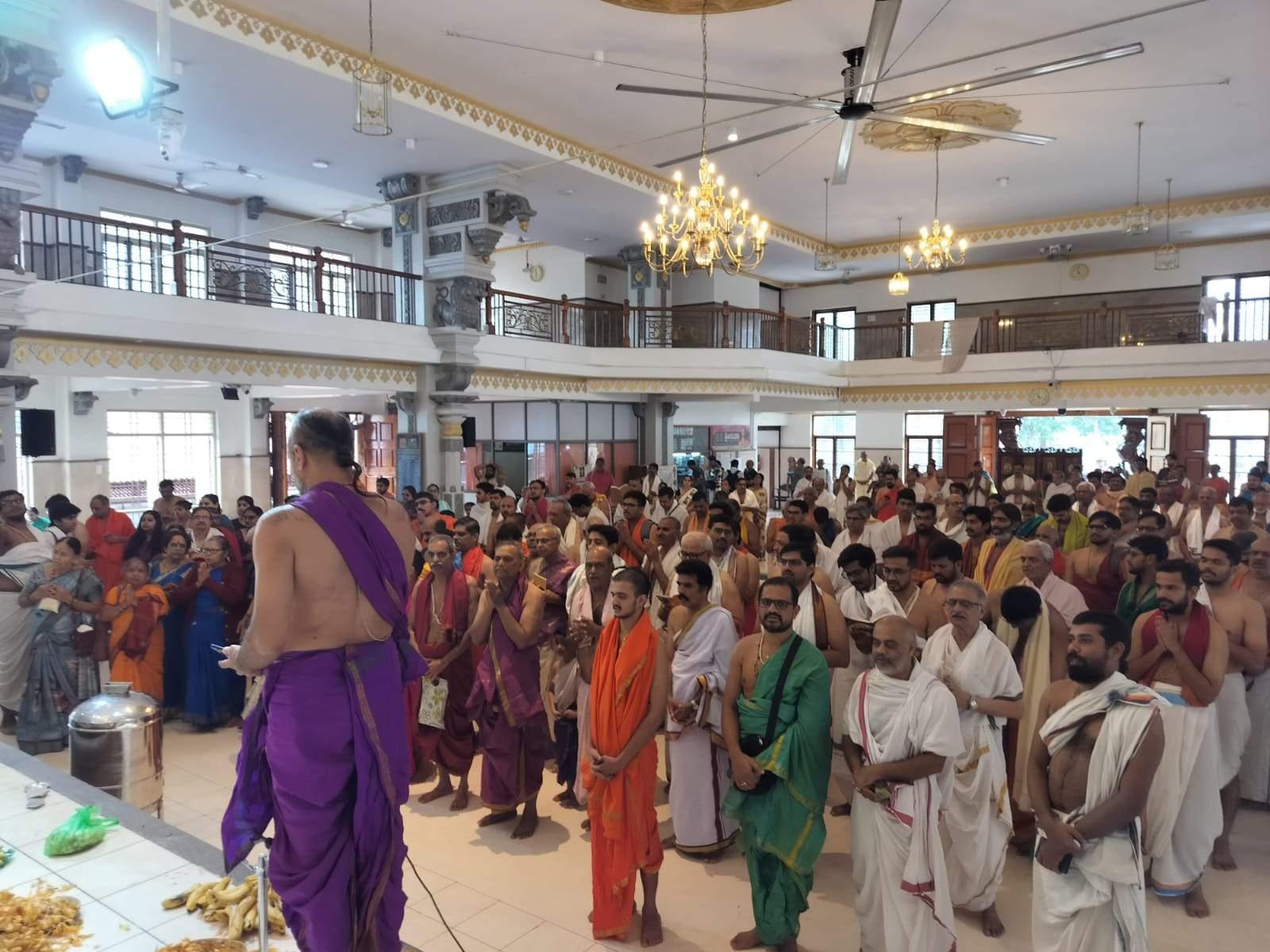 Shri Raghavendra stotra parayana - UM Bengaluru -2