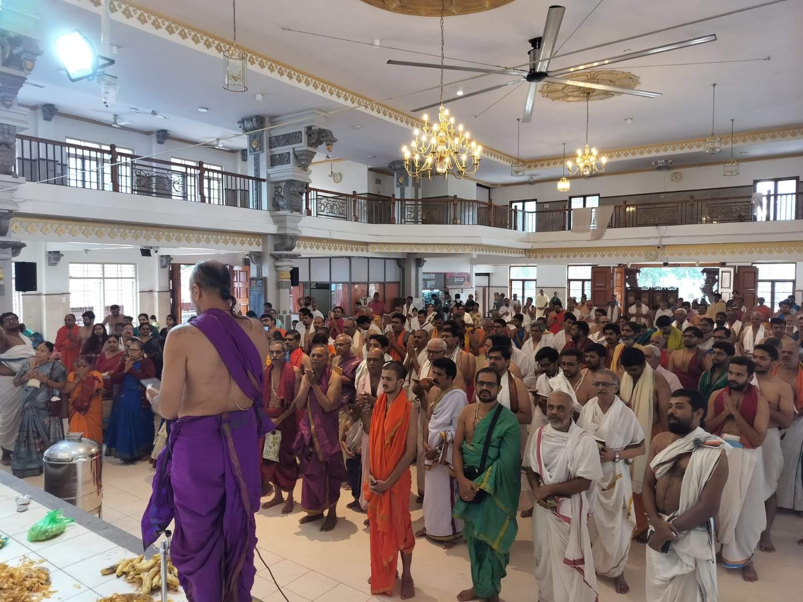 Shri Raghavendra stotra parayana - UM Bengaluru -1